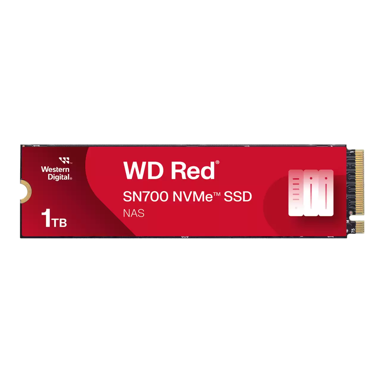 wd 1TB WD Red SN700 NVMe Internal SSD for NAS Devices - Gen3 PCIe, M.2 2280, - Image 1