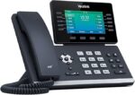 Yealink T54W IP Phone, 16 VoIP Accounts. 4.3-Inch Color Display. 802.11ac Wi-Fi, 802.3af PoE, Power Adapter Not Included (SIP-T54W)